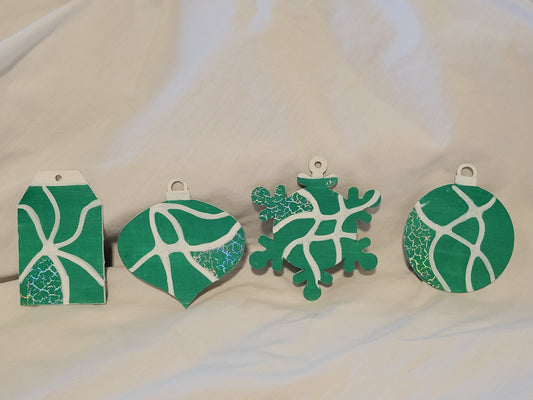 A holiday ornament set included in my Small Business Saturday flash sale.