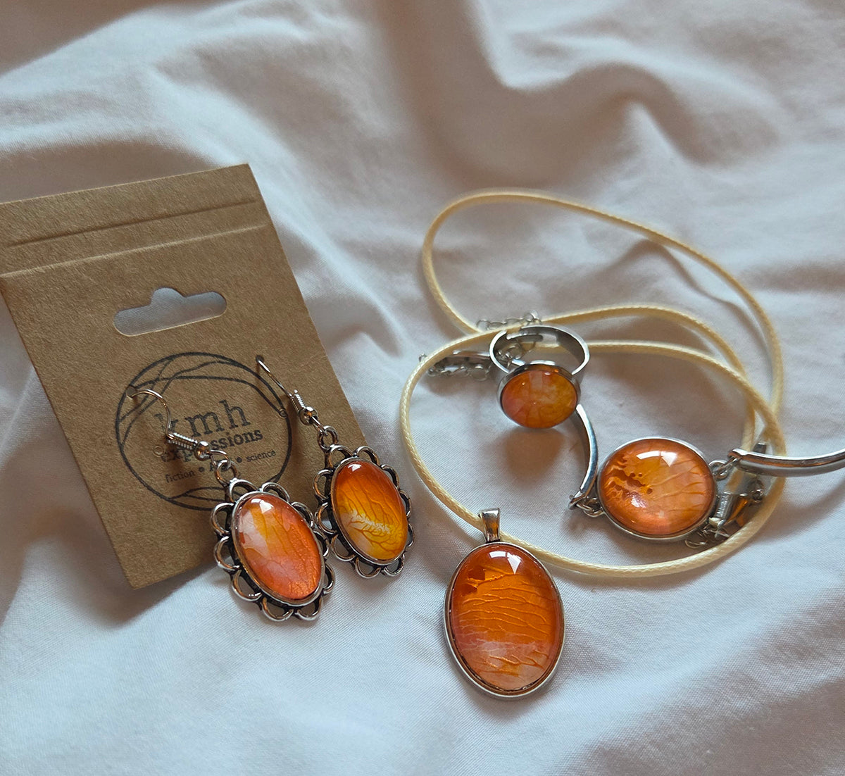 Goldfish Scales Jewelry